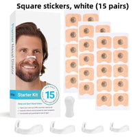 Magnetic Breathing Nasal Strips
